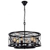 Миниатюра фото подвесная люстра favourite mesh 1783-6p | 220svet.ru