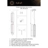 Миниатюра фото подвесной светодиодный светильник aployt ozann apl.331.26.29 | 220svet.ru