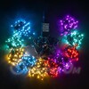 Миниатюра фото комплект 10 разноцветных нитей по 10м, 1000 led, провод черный каучук 2,3мм, ip65 ltc kfct1000-10f11-1m | 220svet.ru