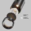 Миниатюра фото трековый низковольтный светильник maytoni focus led exility x tr243-4-18wtw-dsz-b | 220svet.ru