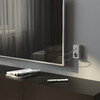 Миниатюра фото тв-розетка оконечная серебряный werkel w5083006 | 220svet.ru