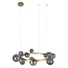 Миниатюра фото подвесная люстра loft it molecule 10139/850 | 220svet.ru