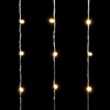 Миниатюра фото гирлянда занавес с колпачком 2 x 3 м тепло-белый 220в, 600 led, провод прозрачный пвх, ip65 ltc pcl602cap-10-2ww | 220svet.ru