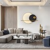 Миниатюра фото настенный светодиодный светильник inodesign ridn black 40.6195 | 220svet.ru