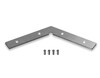 Миниатюра фото соединитель угловой для алюминиевого профиля profile system 120° ambrella light illumination gp8053 | 220svet.ru