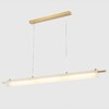 Миниатюра фото подвесной светодиодный светильник crystal lux tunnel sp40 led brass | 220svet.ru