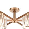Миниатюра фото потолочная люстра escada adorn 692/6p сopper | 220svet.ru