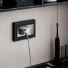 Миниатюра фото розетка двойная влагозащищенная с заземлением с защитной крышкой и шторками werkel серебряный w1172206 4690389178085 | 220svet.ru