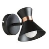 Миниатюра фото спот arte lamp baltimore a1406ap-1bk | 220svet.ru