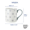 Миниатюра фото кружка фарфоровая pawfect cat parent mikasa white 280 мл kitchen craft | 220svet.ru