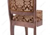 Миниатюра фото стул деревянный луиджи орех / шоколад | 220svet.ru