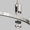 Миниатюра фото шинопровод круглый накладной-подвесной maytoni flarity flarity trx154-2sr-d1200-pt | 220svet.ru