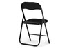Миниатюра фото стул woodville fold 1 складной black / black 15477 | 220svet.ru