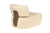 Миниатюра фото кресло без подлокотников букле бежевое garda decor 58db-23052 | 220svet.ru