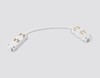 Миниатюра фото коннектор питания гибкий ambrella light track system magnetic 220v gl1109 | 220svet.ru