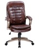 Миниатюра фото кресло руководителя dobrin donald lmr-106b_bg-p_el-brown-2456 | 220svet.ru