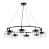 Миниатюра фото подвесная люстра lumion natalina 8232/8y черный | 220svet.ru