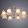 Миниатюра фото потолочная люстра arte lamp emma a2713pl-8wg | 220svet.ru