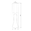 Миниатюра фото потолочный светодиодный светильник elektrostandard apex 25113/led a068286 | 220svet.ru