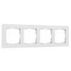 Миниатюра фото рамка из поликарбоната на 4 поста werkel hammer белый w0042401 | 220svet.ru