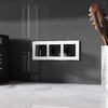 Миниатюра фото розетка с заземлением и шторками черный акрил werkel w1171148 | 220svet.ru