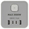 Миниатюра фото сетевой фильтр эра twr-8es-1,5m-4usb-w башня с защитой заземлением с выключателем 8 розеток+4xusba+c 1,5м 16а белый б0069071 | 220svet.ru