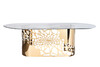Миниатюра фото стол обеденный garda decor gy-8514stol/ob | 220svet.ru