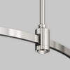 Миниатюра фото шинопровод магнитный круглый накладной/подвесной maytoni busbar trunkings flarity trx154-r-d650-pt | 220svet.ru