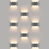 Миниатюра фото уличный настенный светодиодный светильник elektrostandard 1551 techno led twinky trio a038417 | 220svet.ru