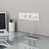 Миниатюра фото розетка с заземлением безвинтовой зажим werkel слоновая кость w1171303 | 220svet.ru