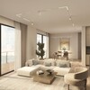 Миниатюра фото трековый светодиодный светильник denkirs simple linear dk8103-wh | 220svet.ru