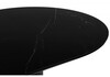 Миниатюра фото керамический стол раскладной woodville лорен 100(140) shakespeare black / черный 664916 | 220svet.ru