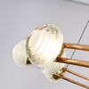 Миниатюра фото подвесная светодиодная люстра favourite rondell 4382-15p | 220svet.ru