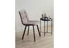 Миниатюра фото стул на металлокаркасе woodville чилли латте / черный 631634 | 220svet.ru