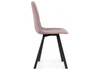 Миниатюра фото стул на металлокаркасе woodville чилли розовый / черный 489716 | 220svet.ru