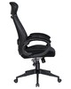 Миниатюра фото офисное кресло dobrin steven black lmr-109bl_b-p_msh-black-2467 | 220svet.ru