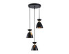 Миниатюра фото подвесной светильник ambrella light traditional loft tr8470/3 bk/fgd | 220svet.ru