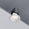 Миниатюра фото встраиваемый светодиодный светильник 12w 4000k ip44 elektrostandard arco 15274/led белы | 220svet.ru