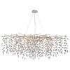 Миниатюра фото подвесная люстра odeon light delica 4970/14 серебристый | 220svet.ru