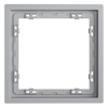 Миниатюра фото рамка пластиковая на 1 пост voltum s70 vls100116 (серый) | 220svet.ru