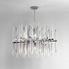 Миниатюра фото подвесная люстра bogates allure 355/8 smart хром | 220svet.ru