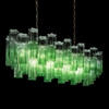 Миниатюра фото подвесная люстра loft it murano 10580/1000r clear green | 220svet.ru