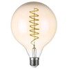 Миниатюра фото лампа светодиодная филаментная lightstar led filament e27 8w 3000k груша янтарная 933302 | 220svet.ru