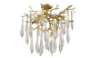 Миниатюра фото потолочная люстра crystal lux reina pl5 d600 gold pearl | 220svet.ru