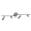 Миниатюра фото спот ideal lux slem pl4 nickel | 220svet.ru