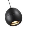 Миниатюра фото подвесной светодиодный светильник с механизмом регулировки высоты novotech sfero 359342 черный | 220svet.ru