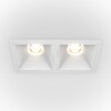 Миниатюра фото встраиваемый светильник maytoni alfa led dl043-02-10w4k-sq-w | 220svet.ru