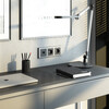 Миниатюра фото розетка с заземлением и шторками графит матовый werkel w1171164 | 220svet.ru