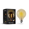 Миниатюра фото лампа светодиодная филаментная voltega e27 6w 2800k золотая vg10-g95ge27warm6w 7084 | 220svet.ru