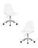 Миниатюра фото офисное кресло dobrin monty lm-9800-n_ch-m_el-white-11363 | 220svet.ru